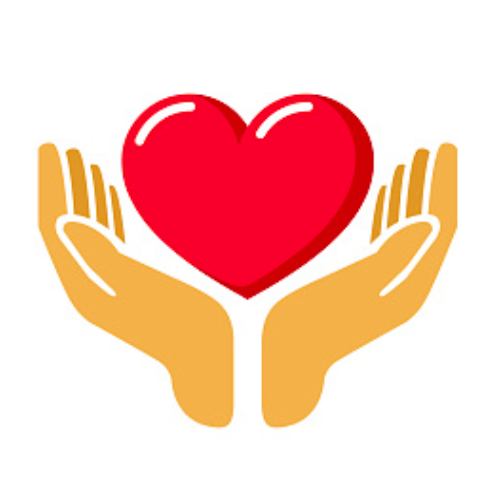 hands holding heart